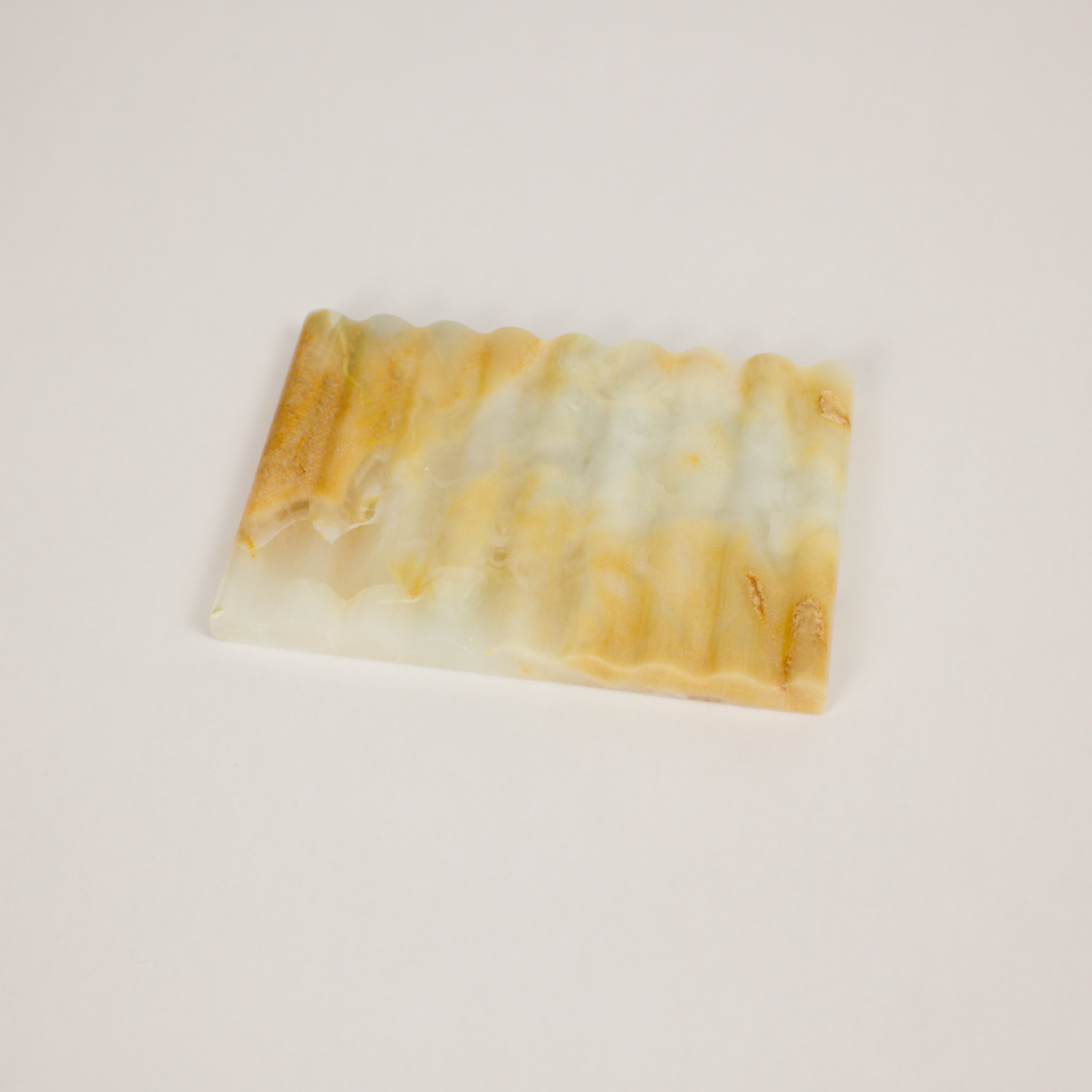 Marble Soap Dish: Blue