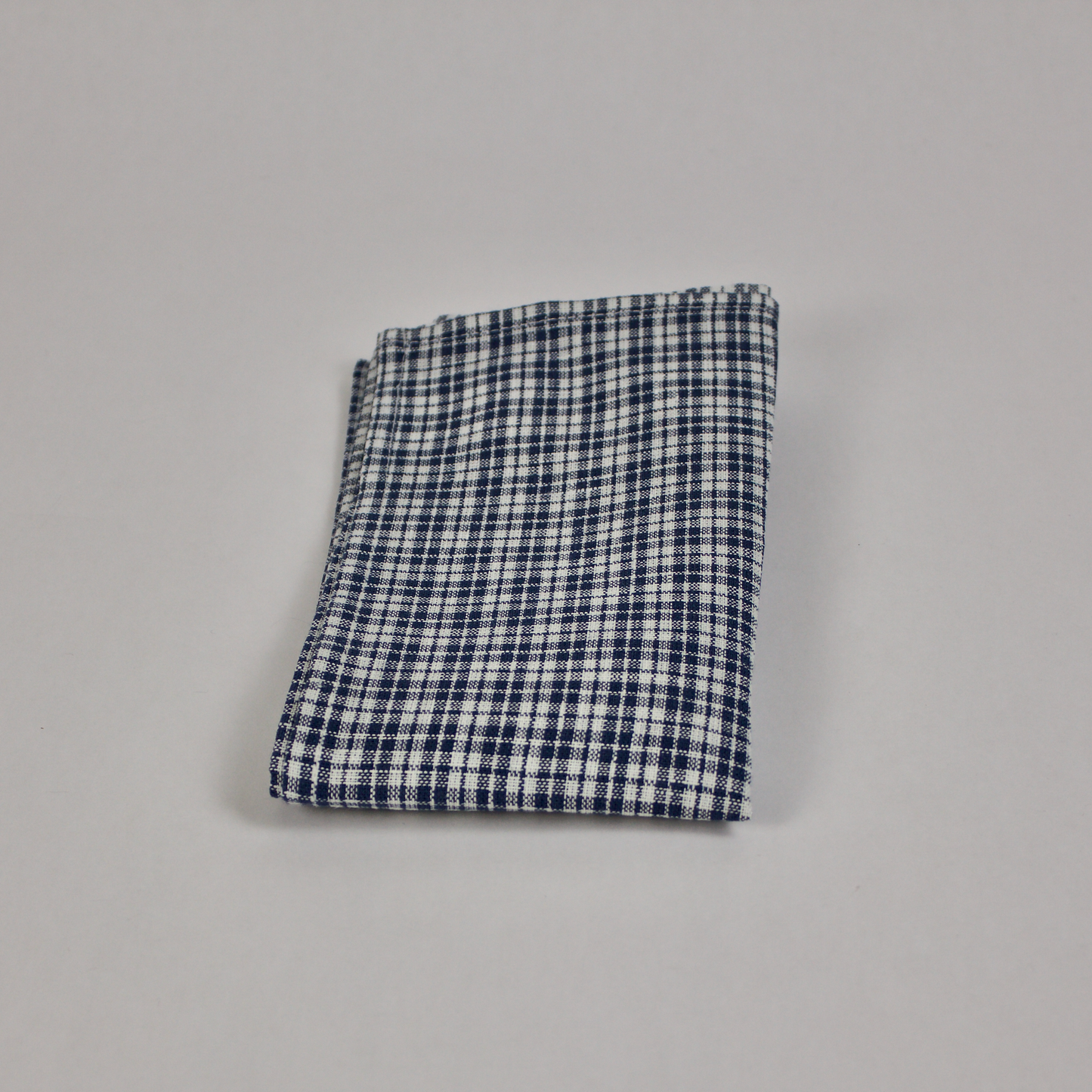 Linen Napkin: Blue Plaid