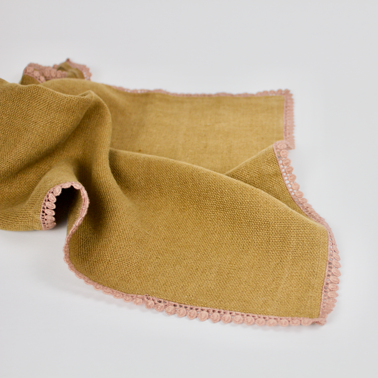 Anika Solid Tea Towel: Mustard