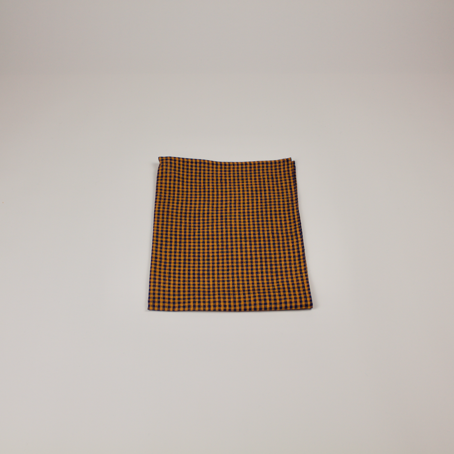 Kitchen Cloth: Orange Check