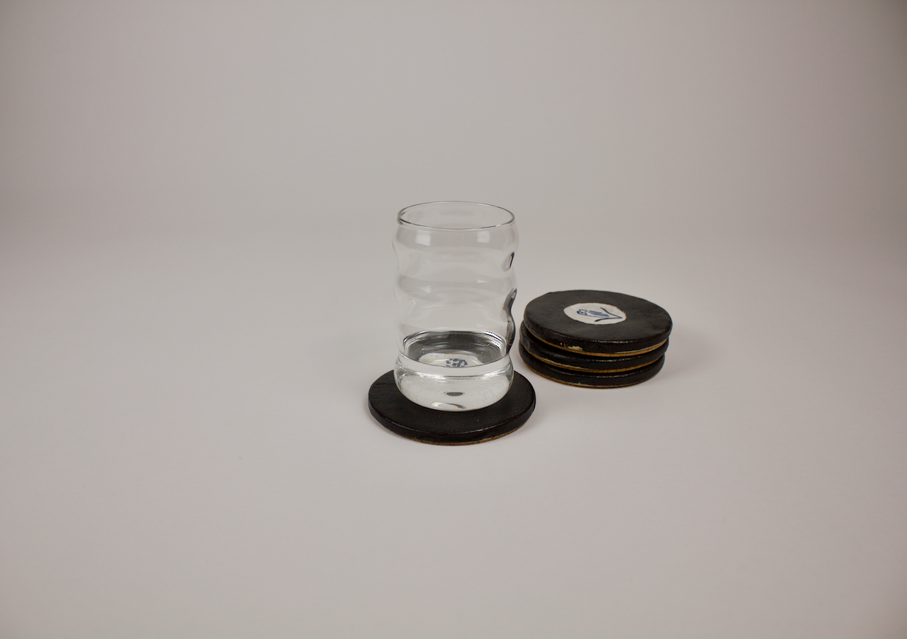 Coaster with Blossom Design