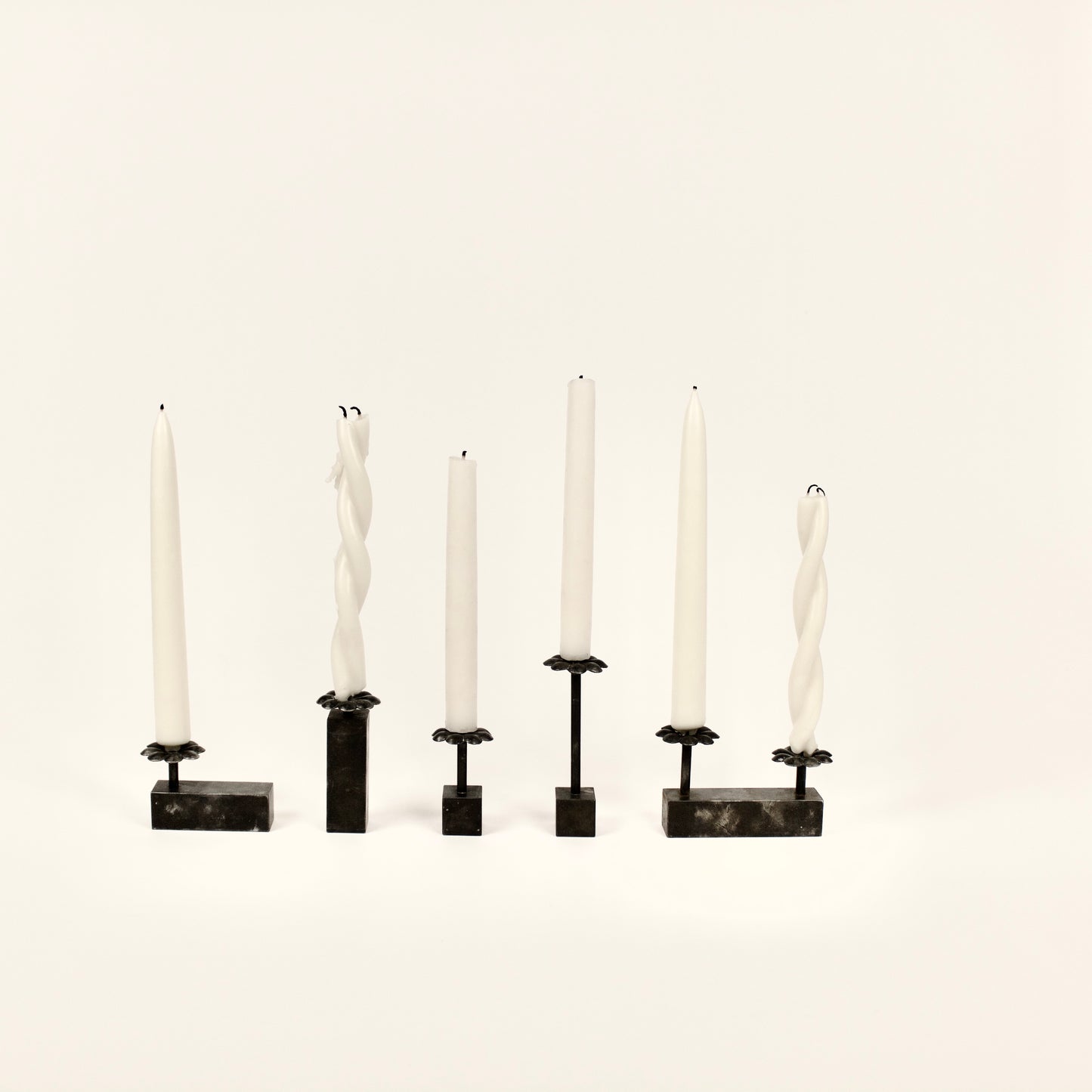 Daisy Block Candle Holder A
