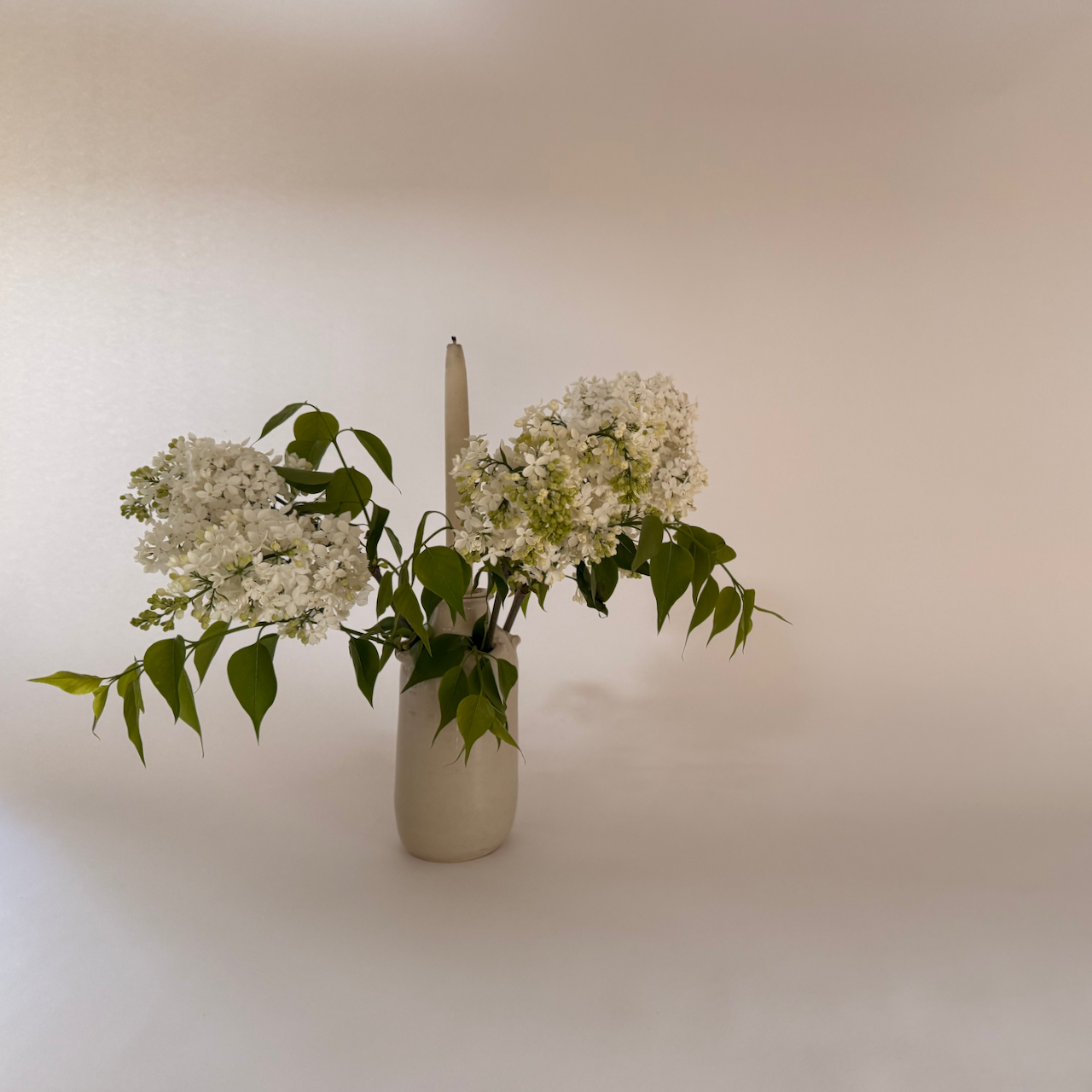 Mini Candlehat: Off-White
