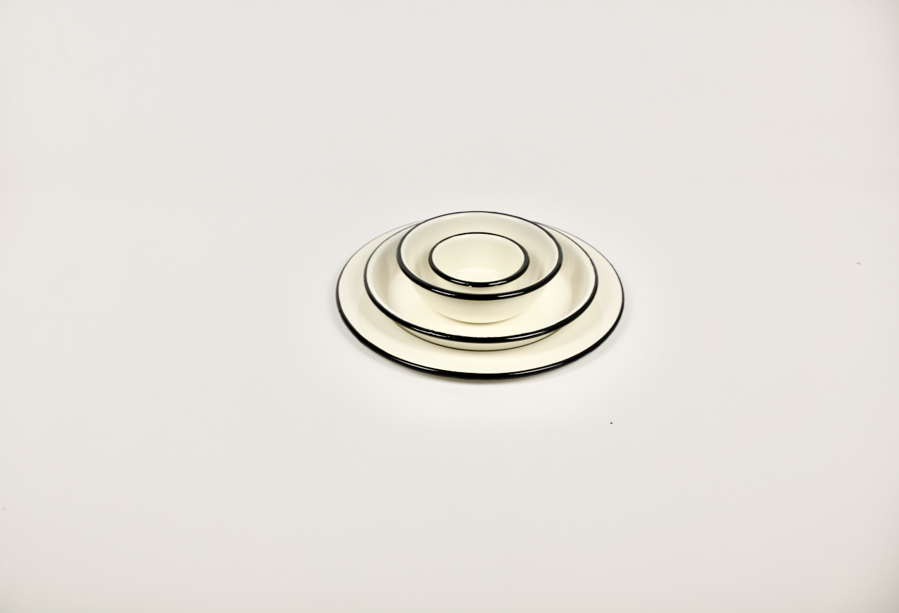 Enamel Dinner Plate