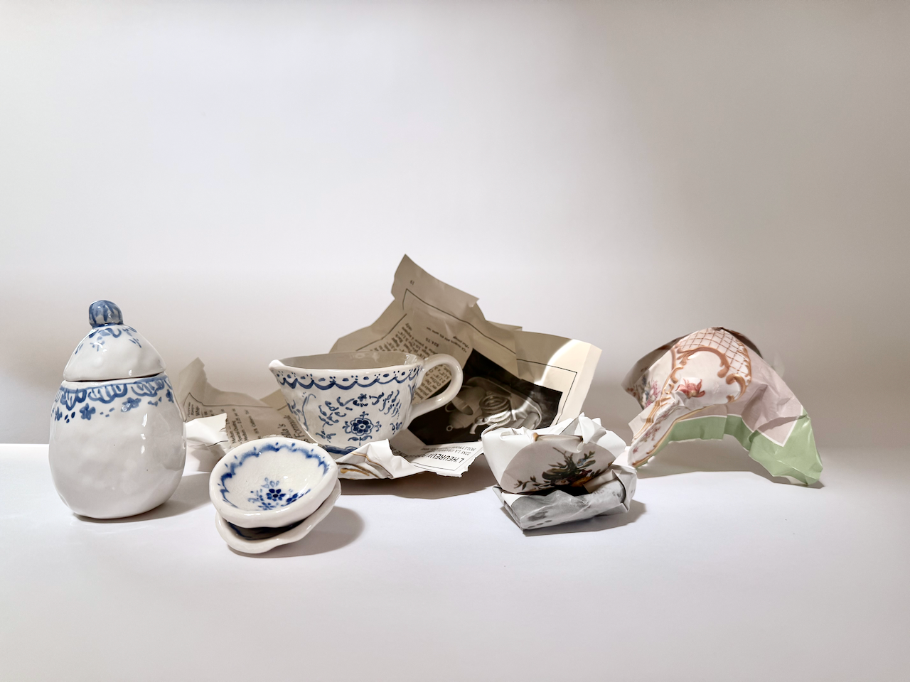 Hand-Painted Tea Cup