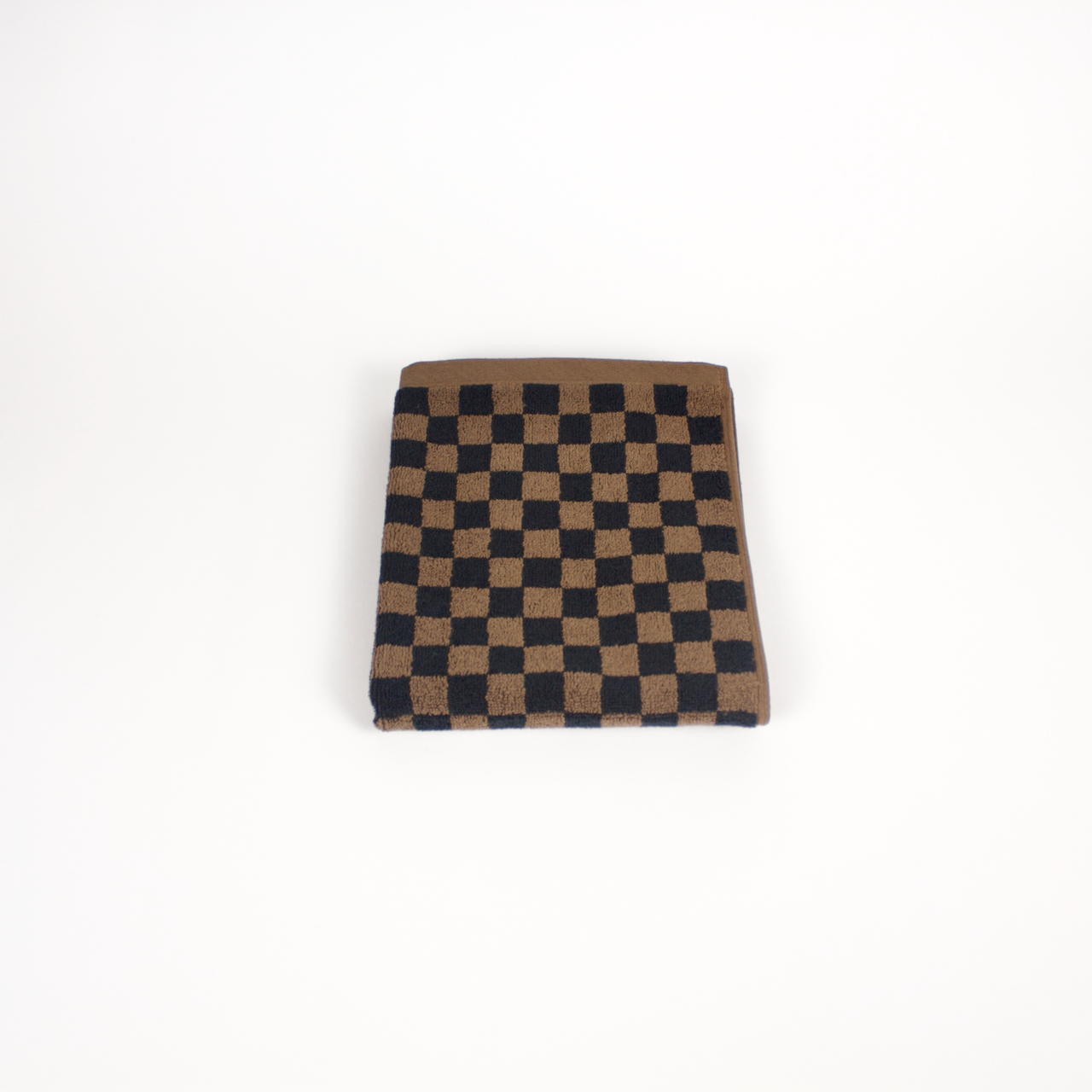 Josephine Hand Towel: Tabac & Noir