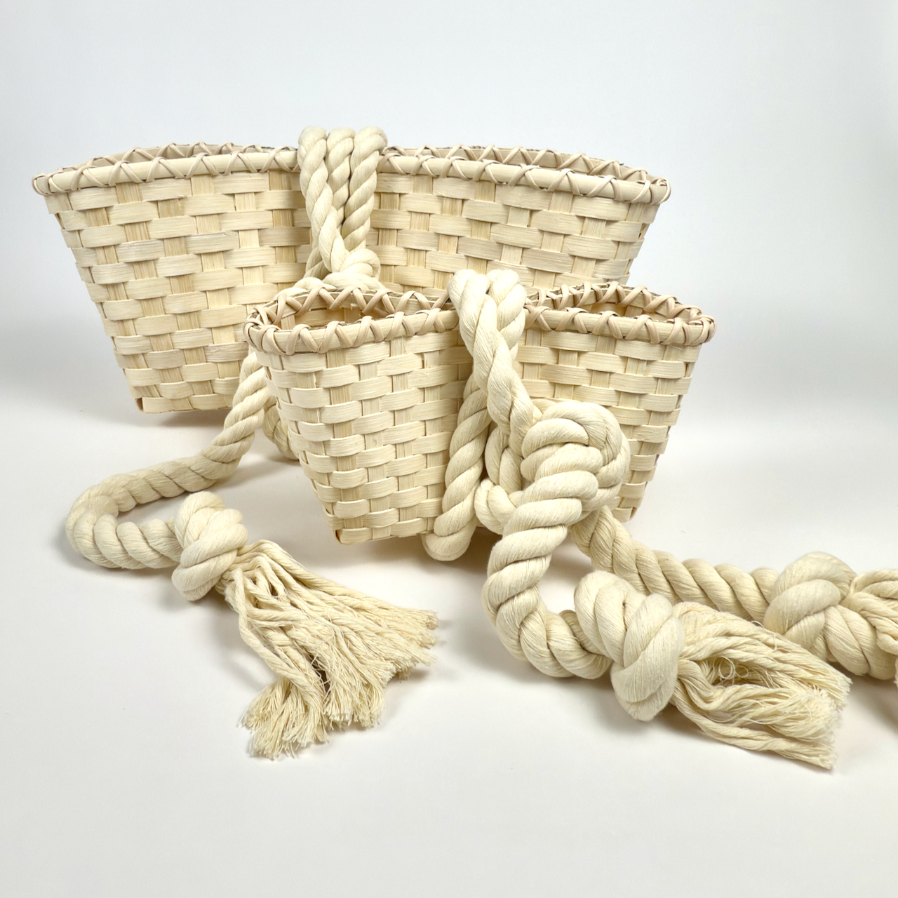 Medium Crescent Clutch w/ Rope