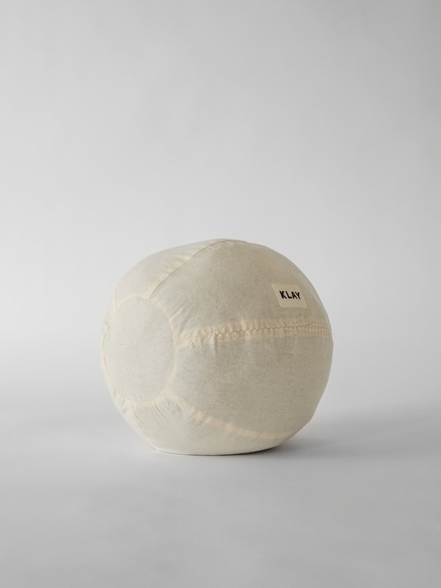 Natural Canvas Globe Cushion
