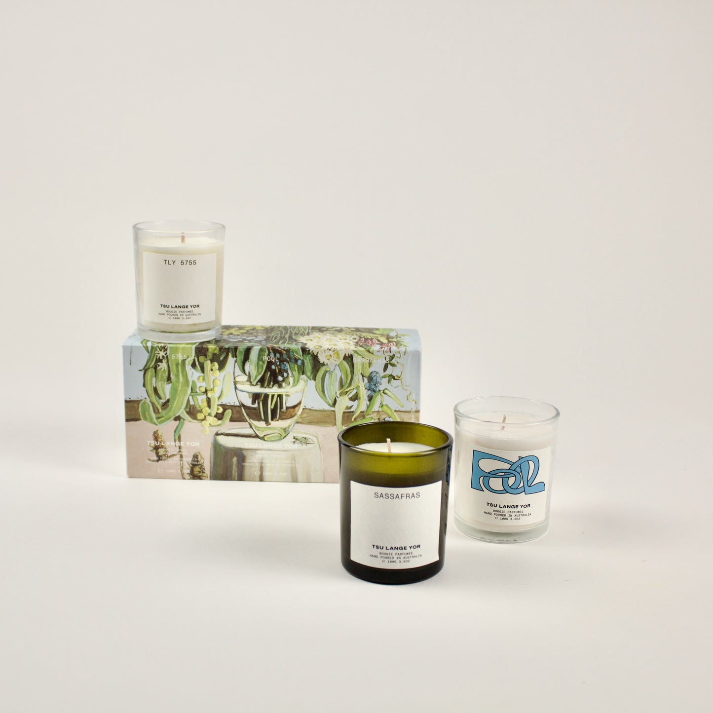 Tsu Lange Yor  Aromatic Candle Set