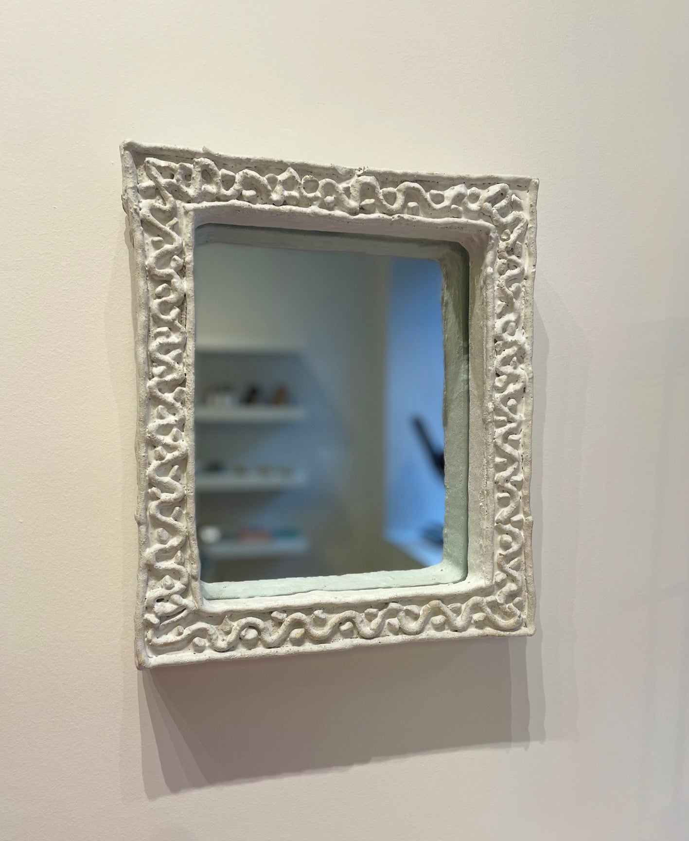 Stoneware Mirror
