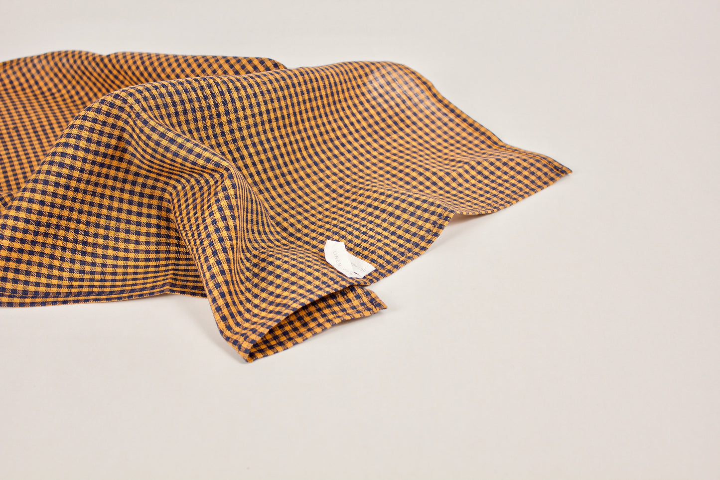 Kitchen Cloth: Orange Check