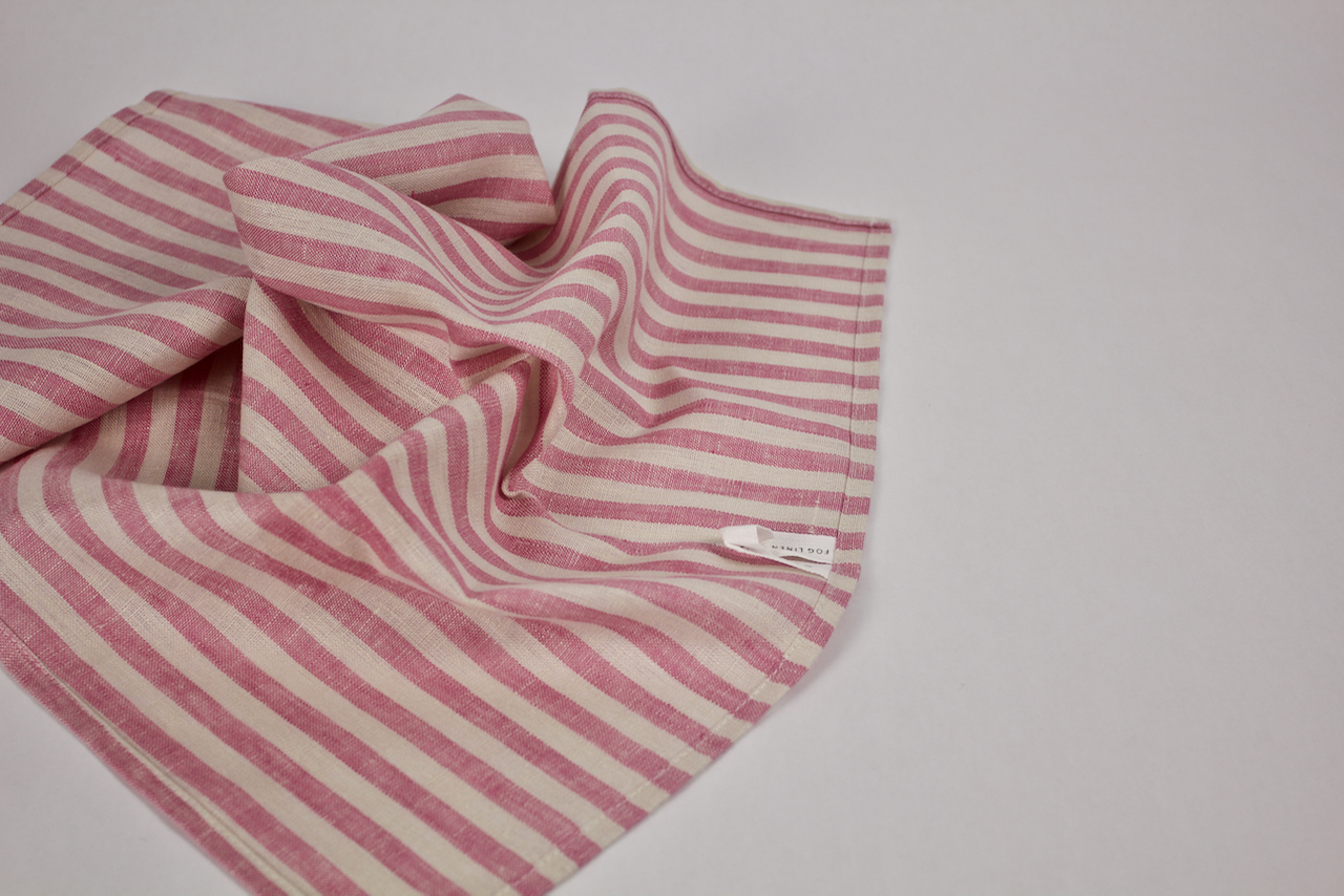 Kitchen Cloth: Pink Stripe