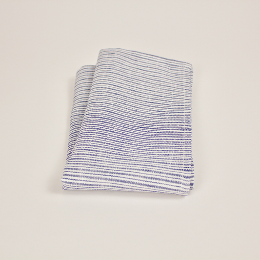 Linen Napkin: Blue Stripe