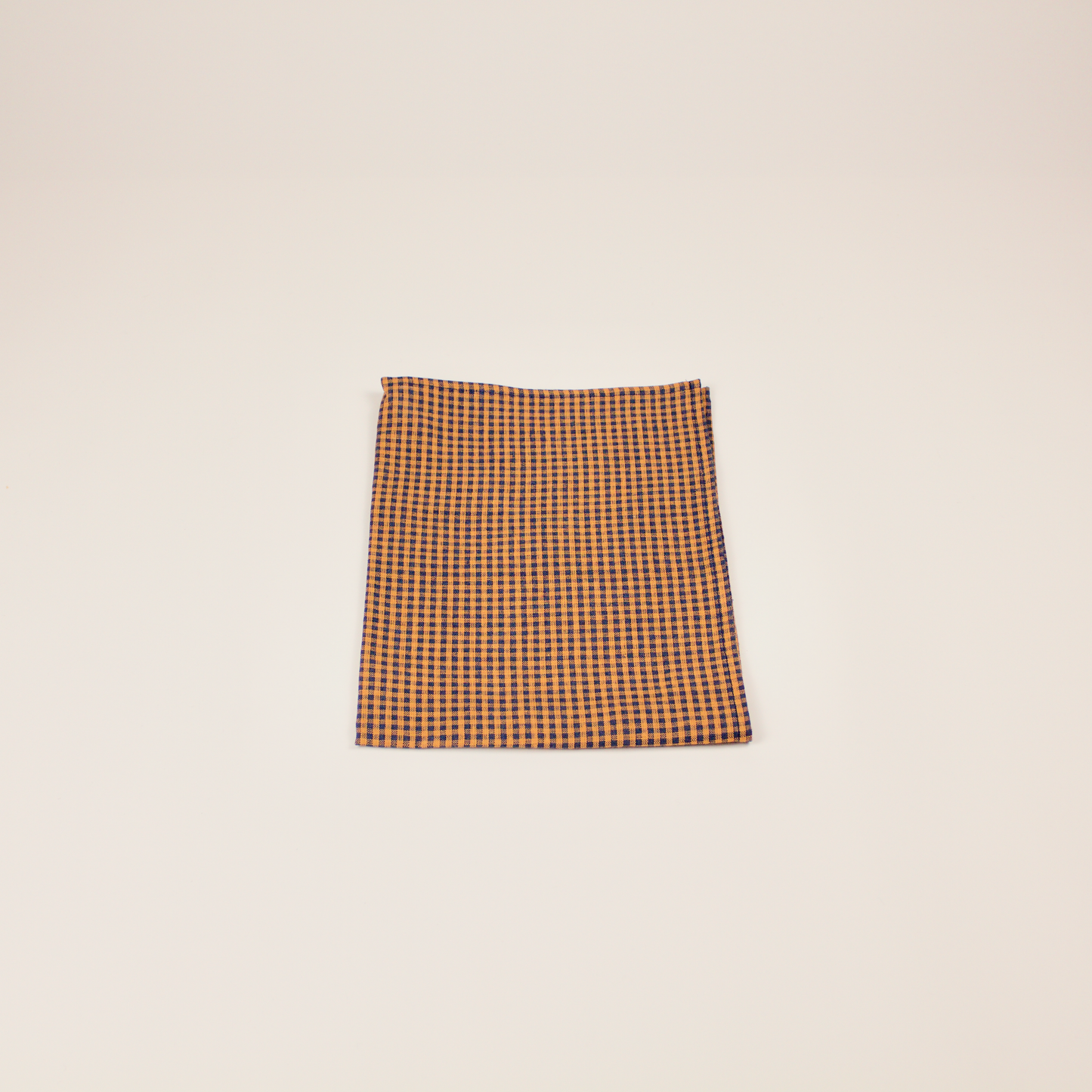 Kitchen Cloth: Orange Check