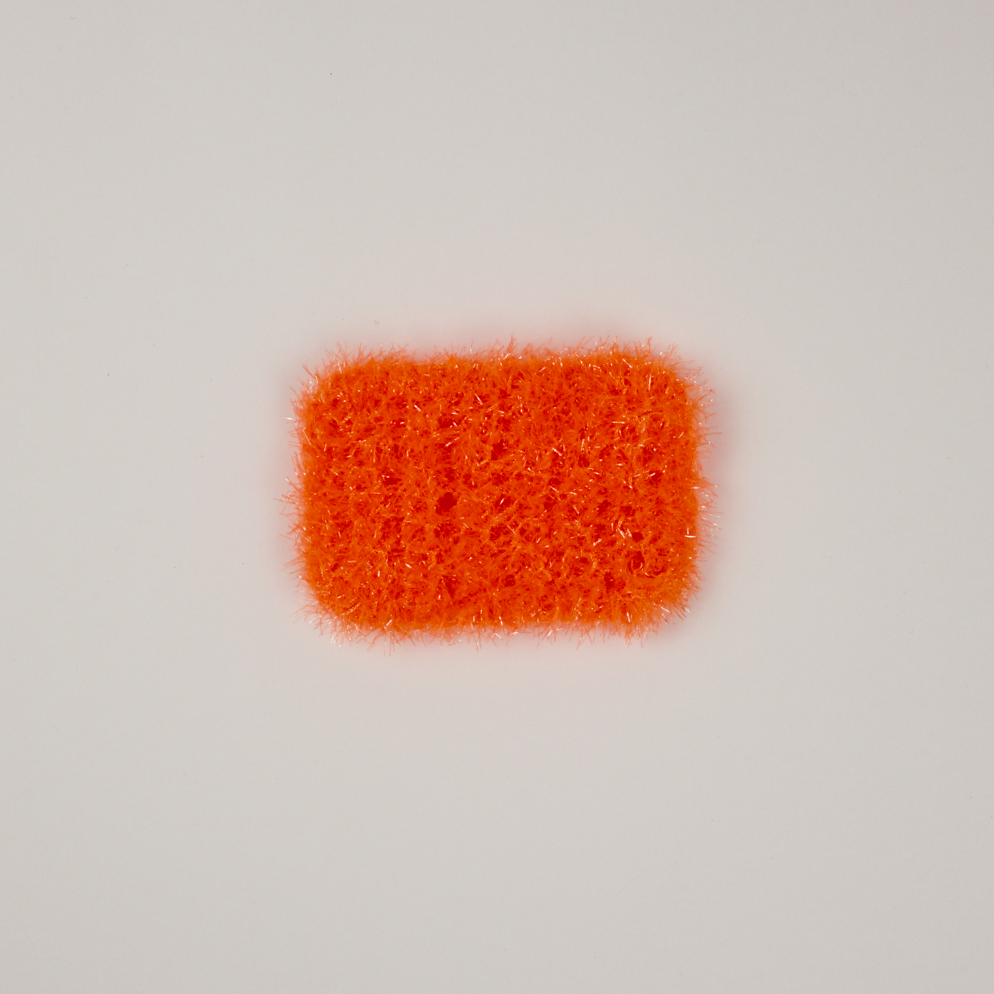 Handmade Scrubby: Hot Orange