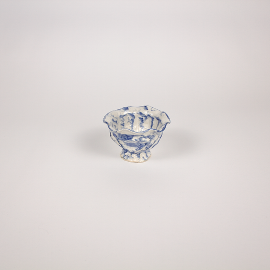 Small Footed Bowl: Cobalt