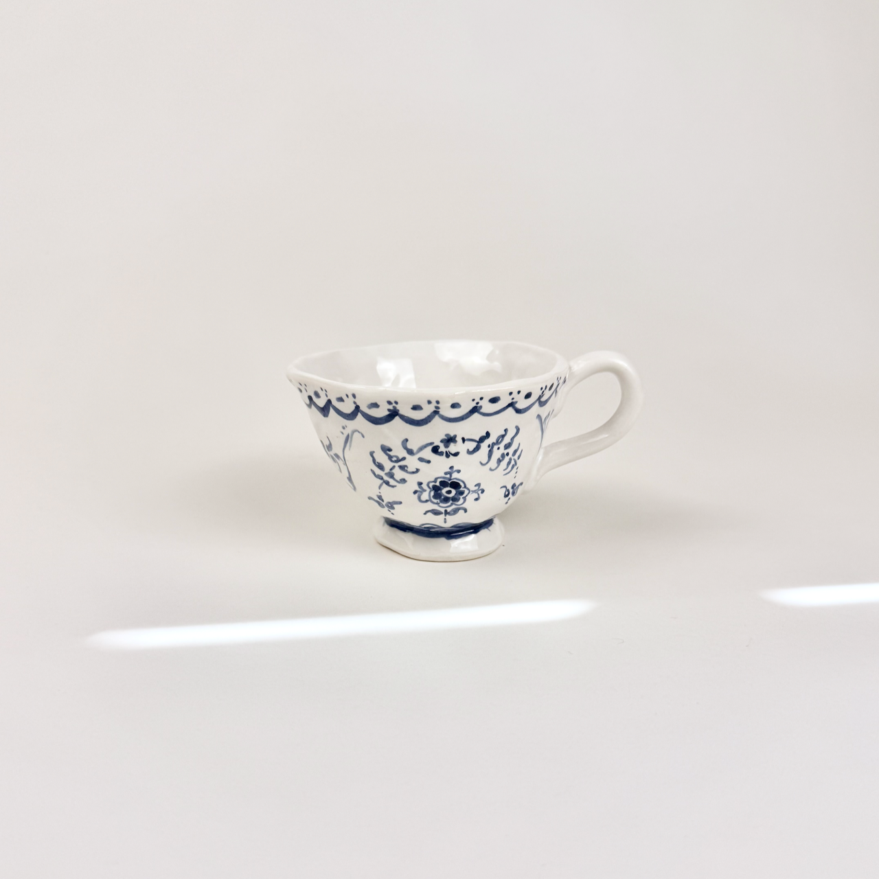 Hand-Painted Tea Cup