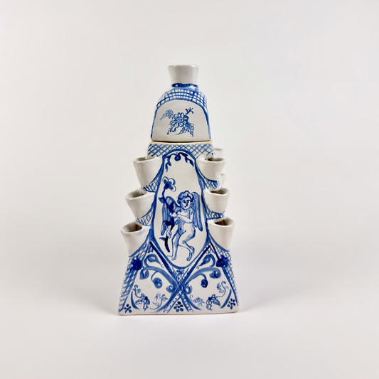 Hand-Painted Medium Tulipiere