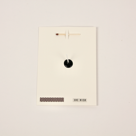 Black Dot Wish Card