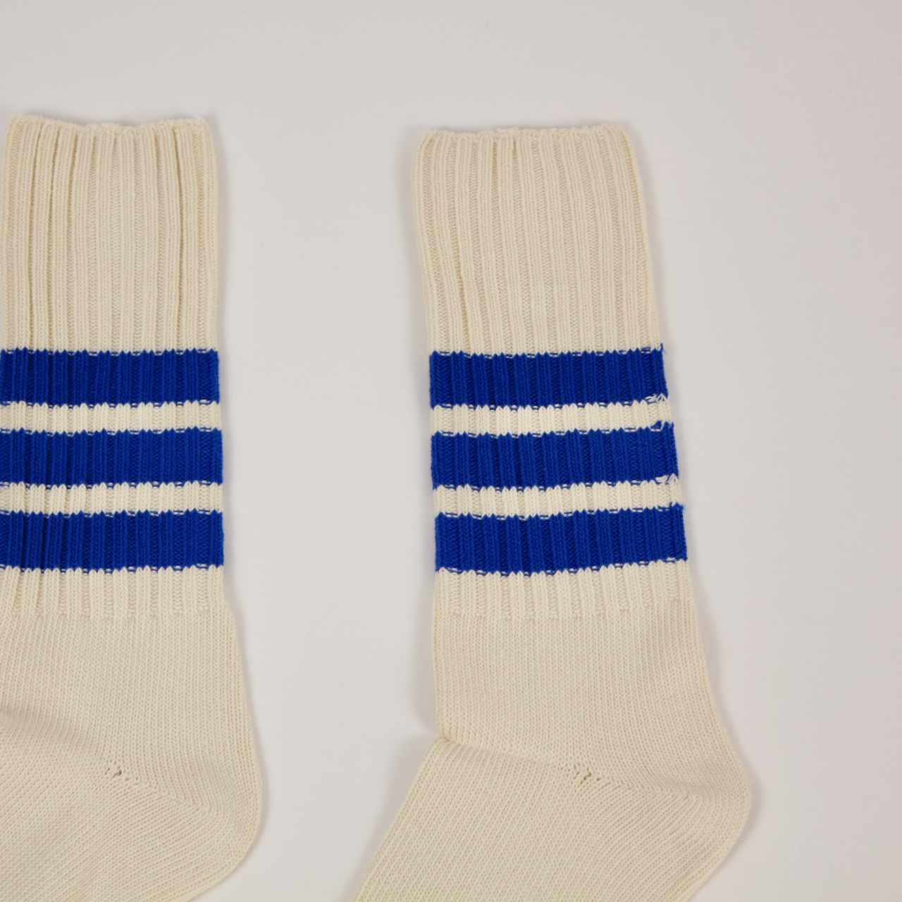 Striped Crew Sock in Blue