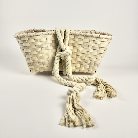 Medium Crescent Clutch w/ Rope