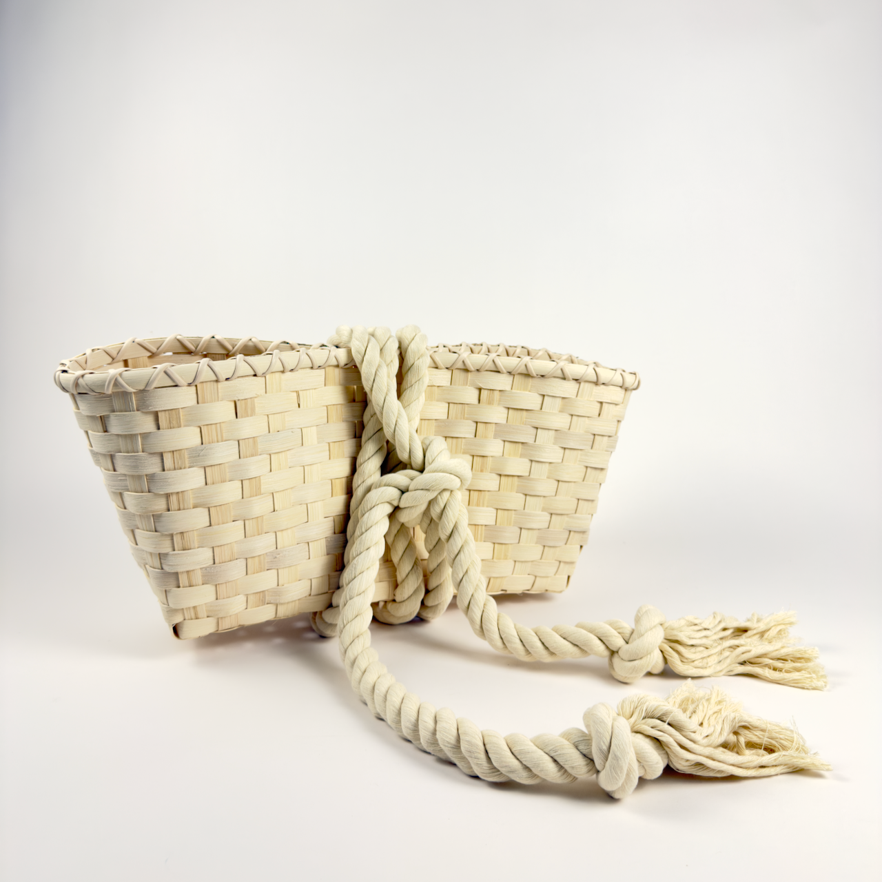 Medium Crescent Clutch w/ Rope
