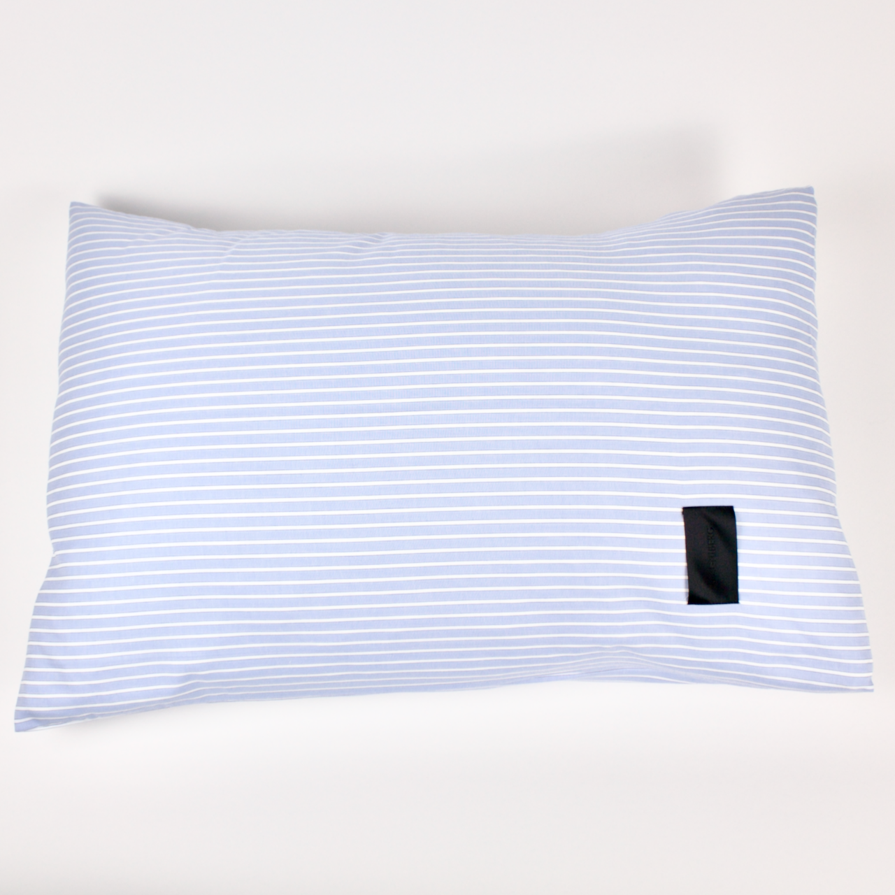 Wall Street Pillow Case: Stripe Light Blue